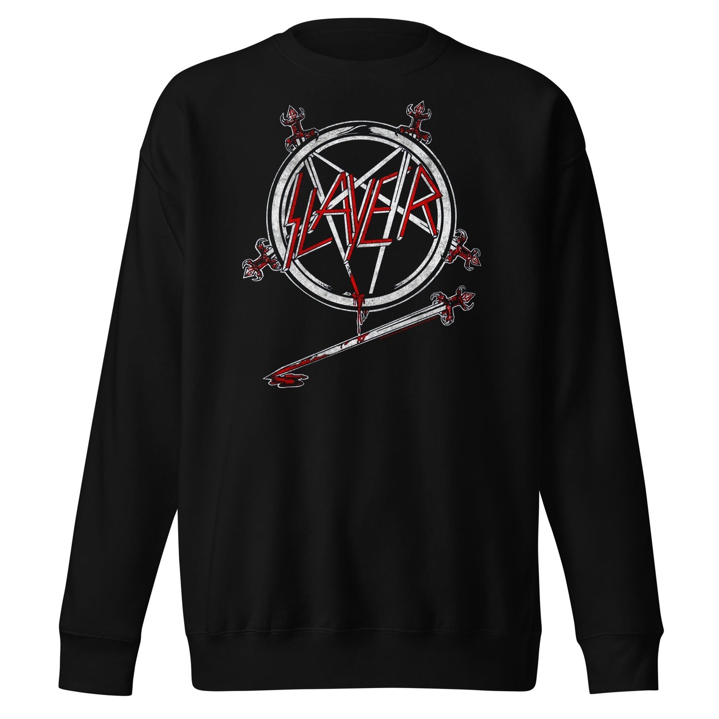MerchMoment Slayer - Sword Logo Sweatshirt Black