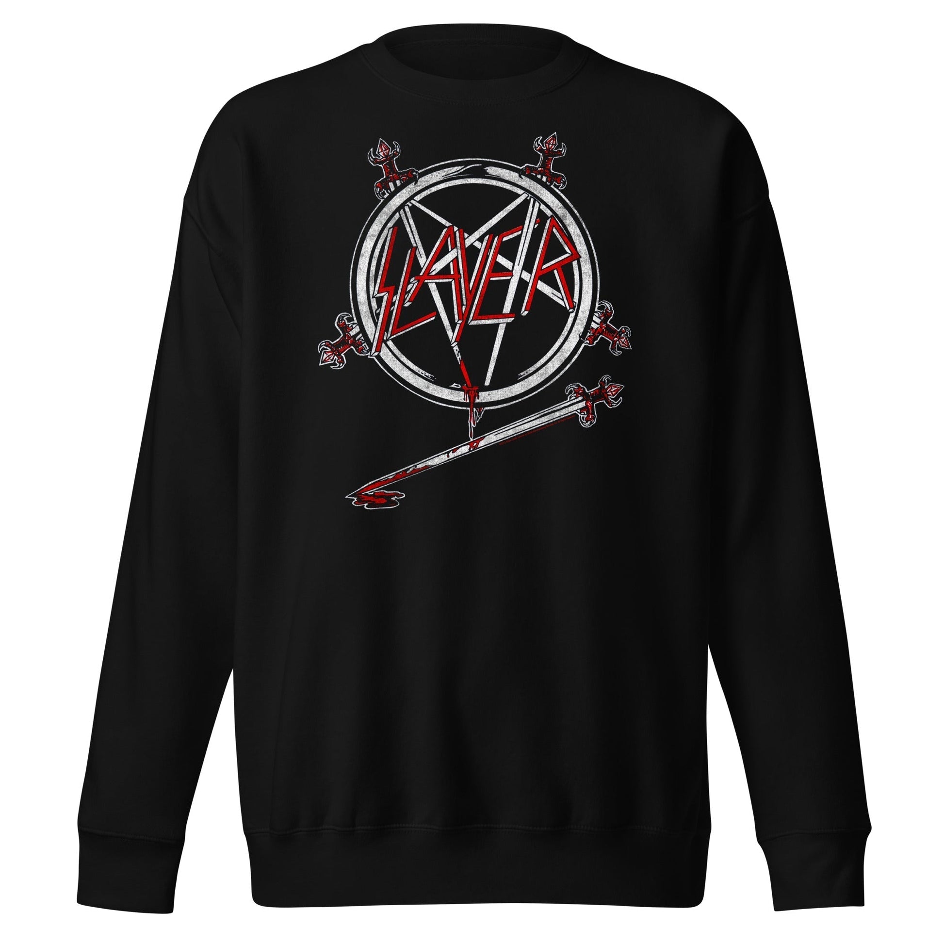 MerchMoment Slayer - Sword Logo Sweatshirt Black