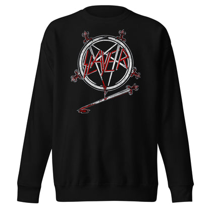 MerchMoment Slayer - Sword Logo Sweatshirt Black