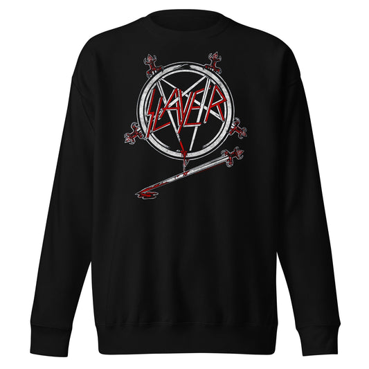 MerchMoment Slayer - Sword Logo Sweatshirt Black