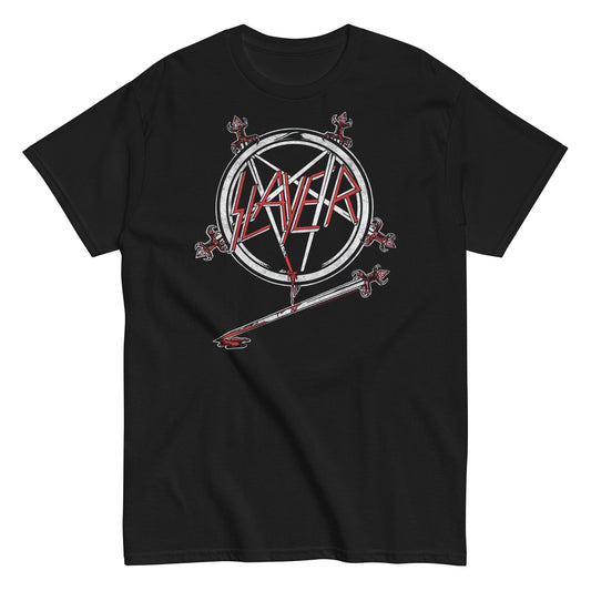 MerchMoment Slayer - Sword Logo T-Shirt Black