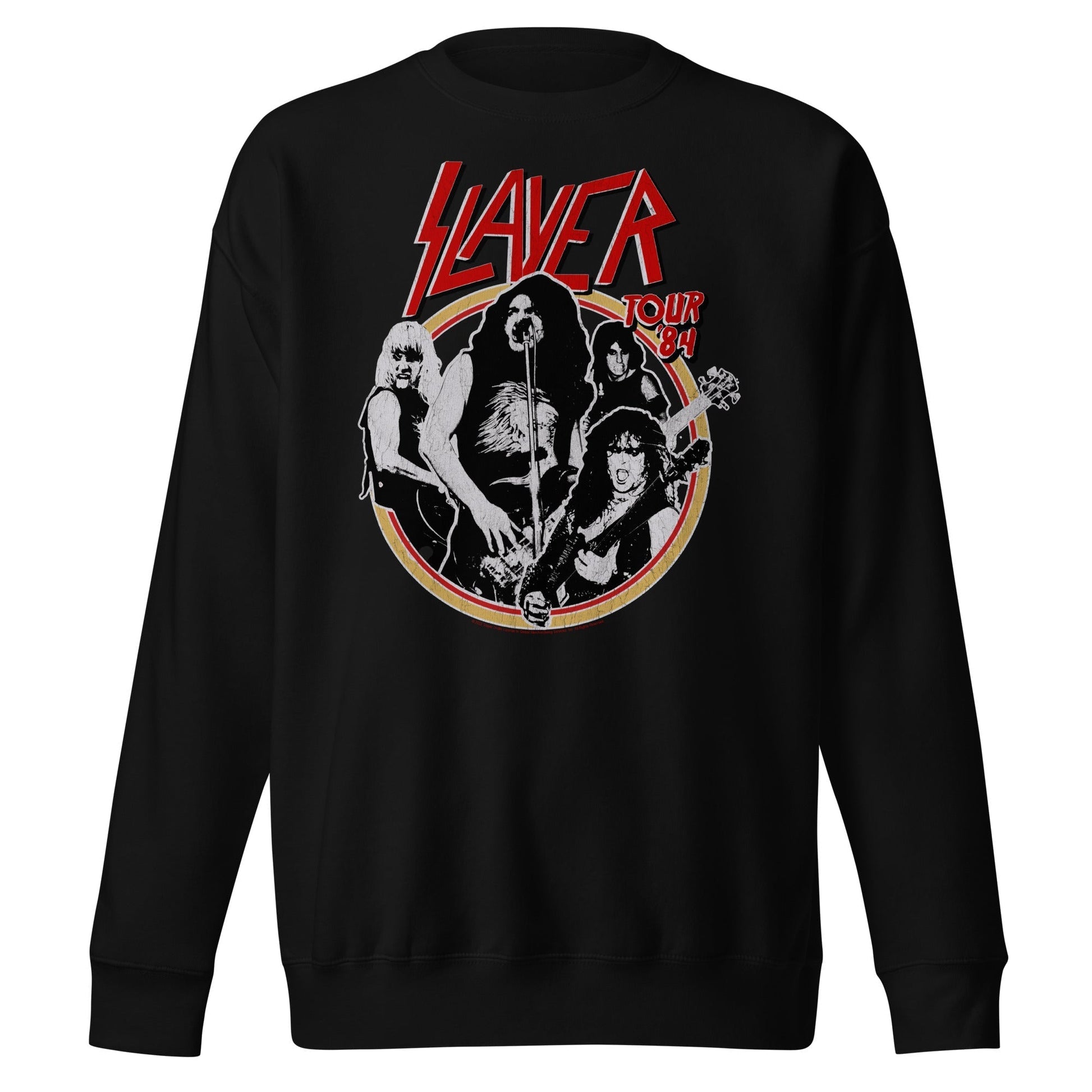 MerchMoment Slayer - Tour '84 Sweatshirt Black
