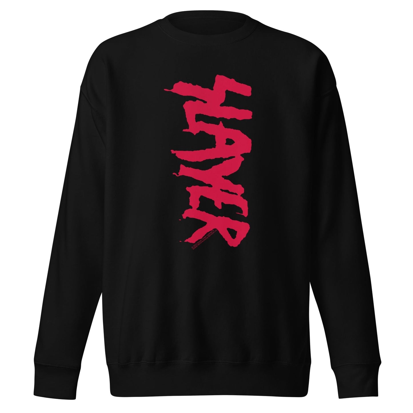 MerchMoment Slayer - Vertical Logo Sweatshirt Black