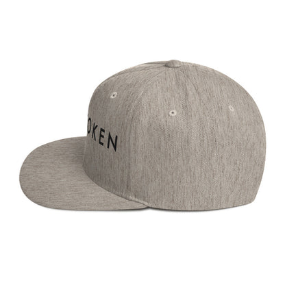 MerchMoment Sleep Token Logo Grey Snapback Hat