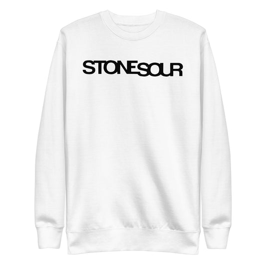 MerchMoment Stone Temple Pilots - Black StoneSour Sweatshirt White
