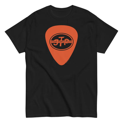 MerchMoment Stone Temple Pilots - Guitar Pic T-Shirt Black