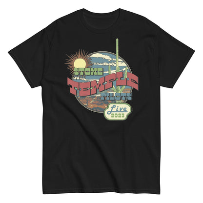 MerchMoment Stone Temple Pilots - Live T-Shirt Black