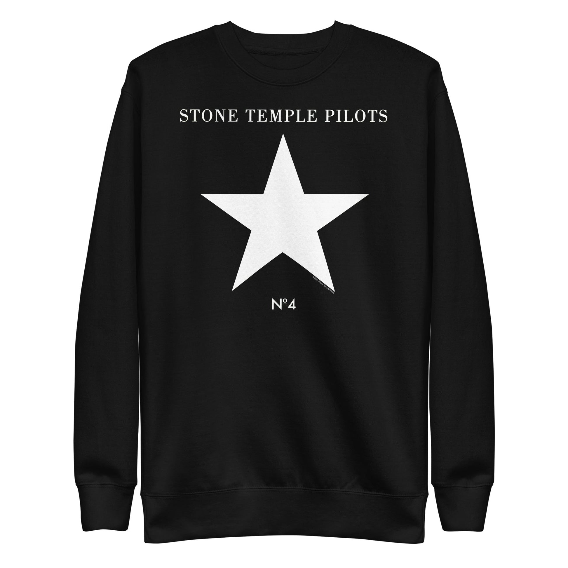 MerchMoment Stone Temple Pilots - No. 4 Sweatshirt Black