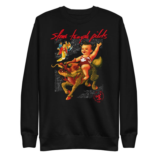 MerchMoment Stone Temple Pilots - Purple Sweatshirt Black