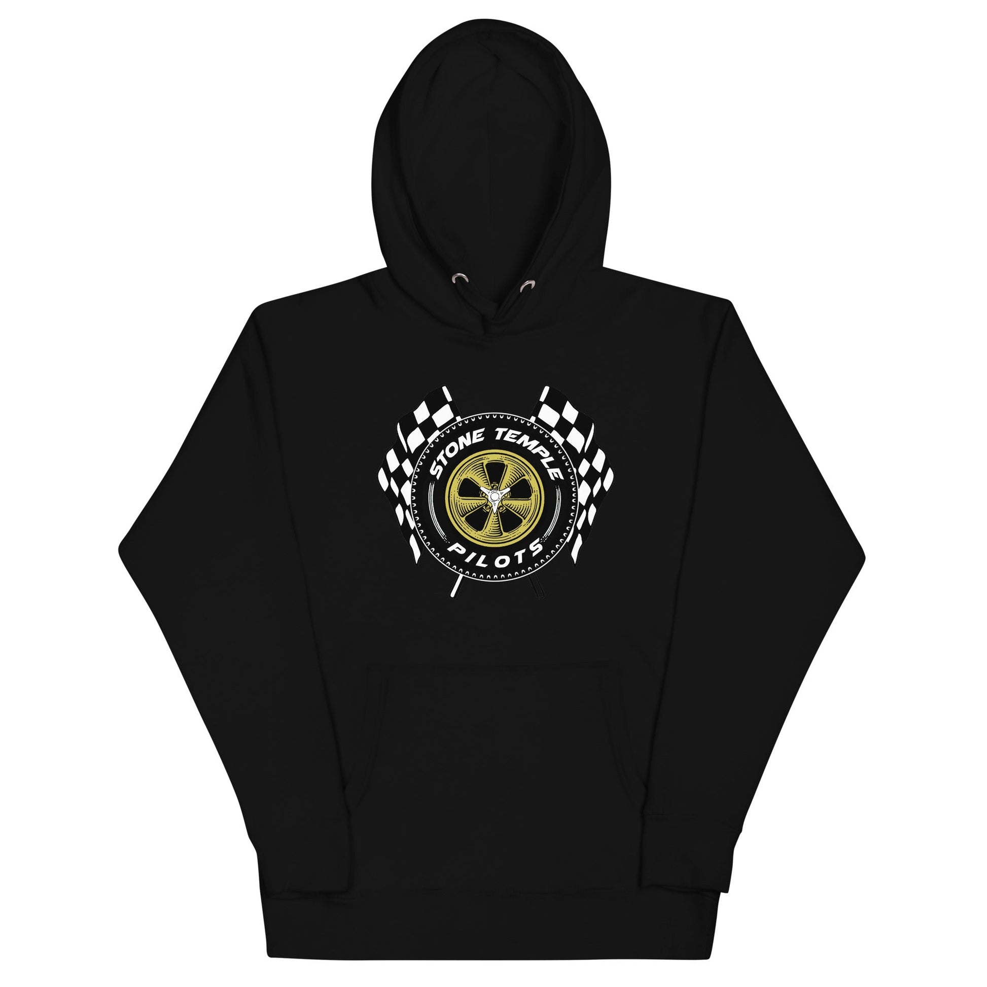 MerchMoment Stone Temple Pilots - Racing Tire Hoodie Black