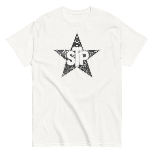 MerchMoment Stone Temple Pilots - Star T-Shirt White