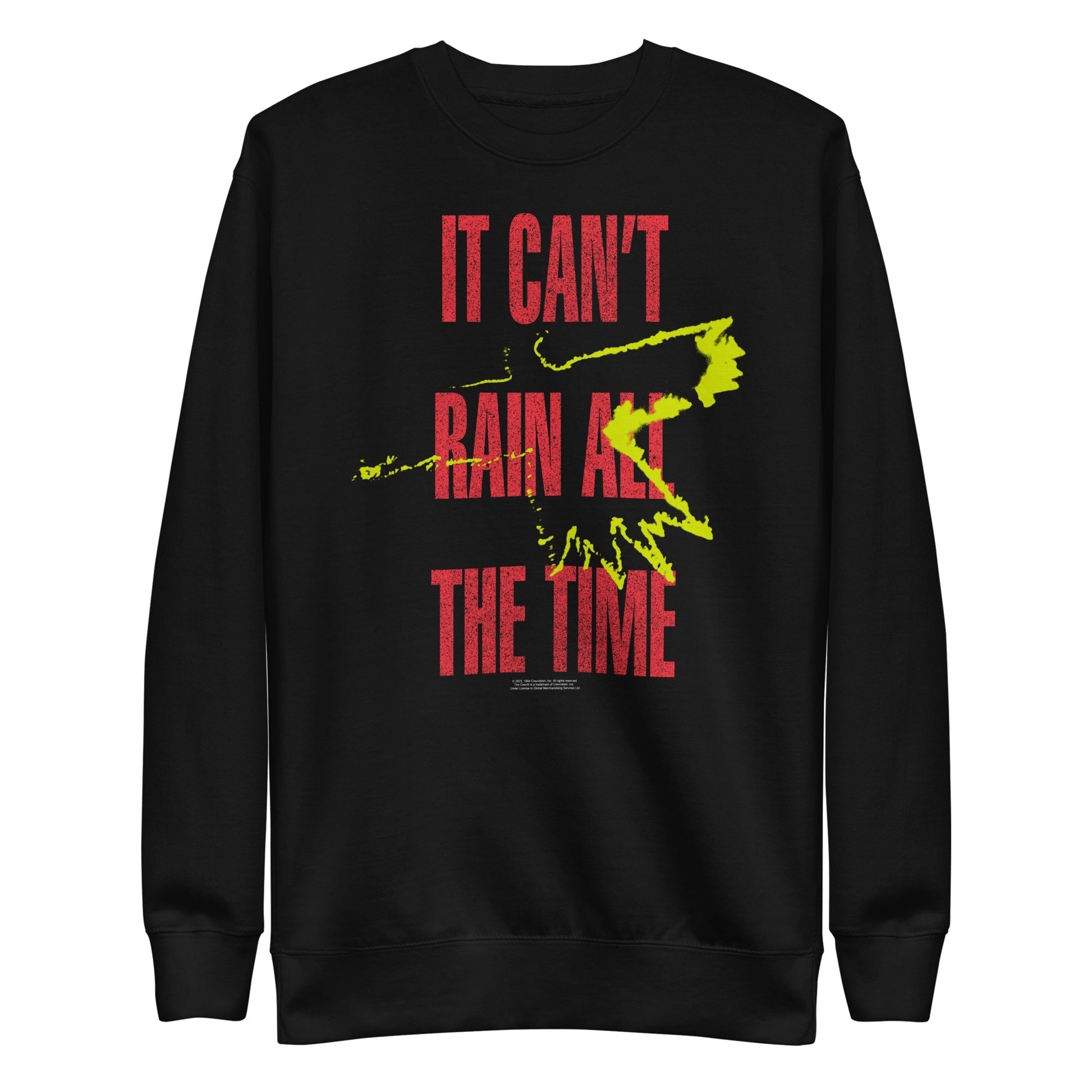 MerchMoment The Crow - Can't Rain Sweatshirt Black