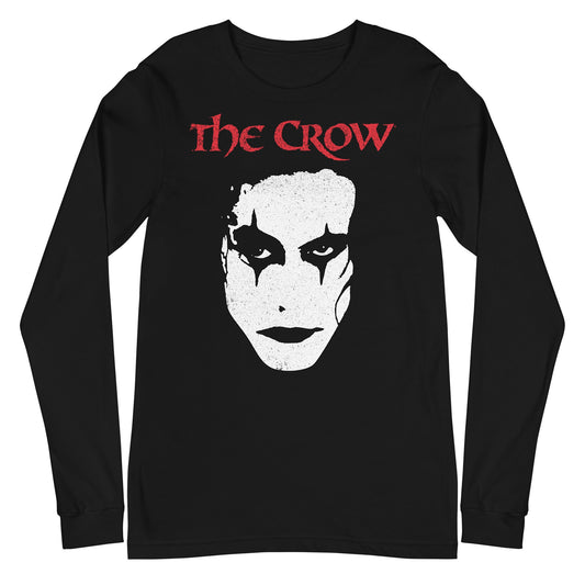 MerchMoment The Crow - Crow Eyes Long Sleeve T-Shirt Black