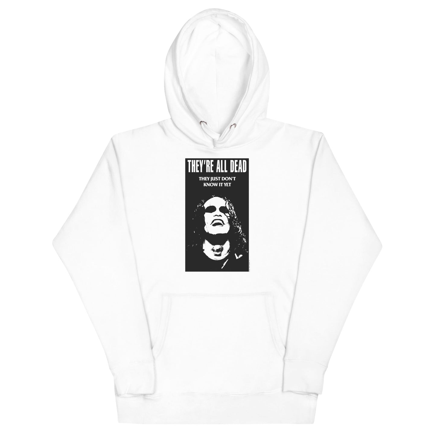 MerchMoment The Crow - Dead Movie Poster Hoodie White
