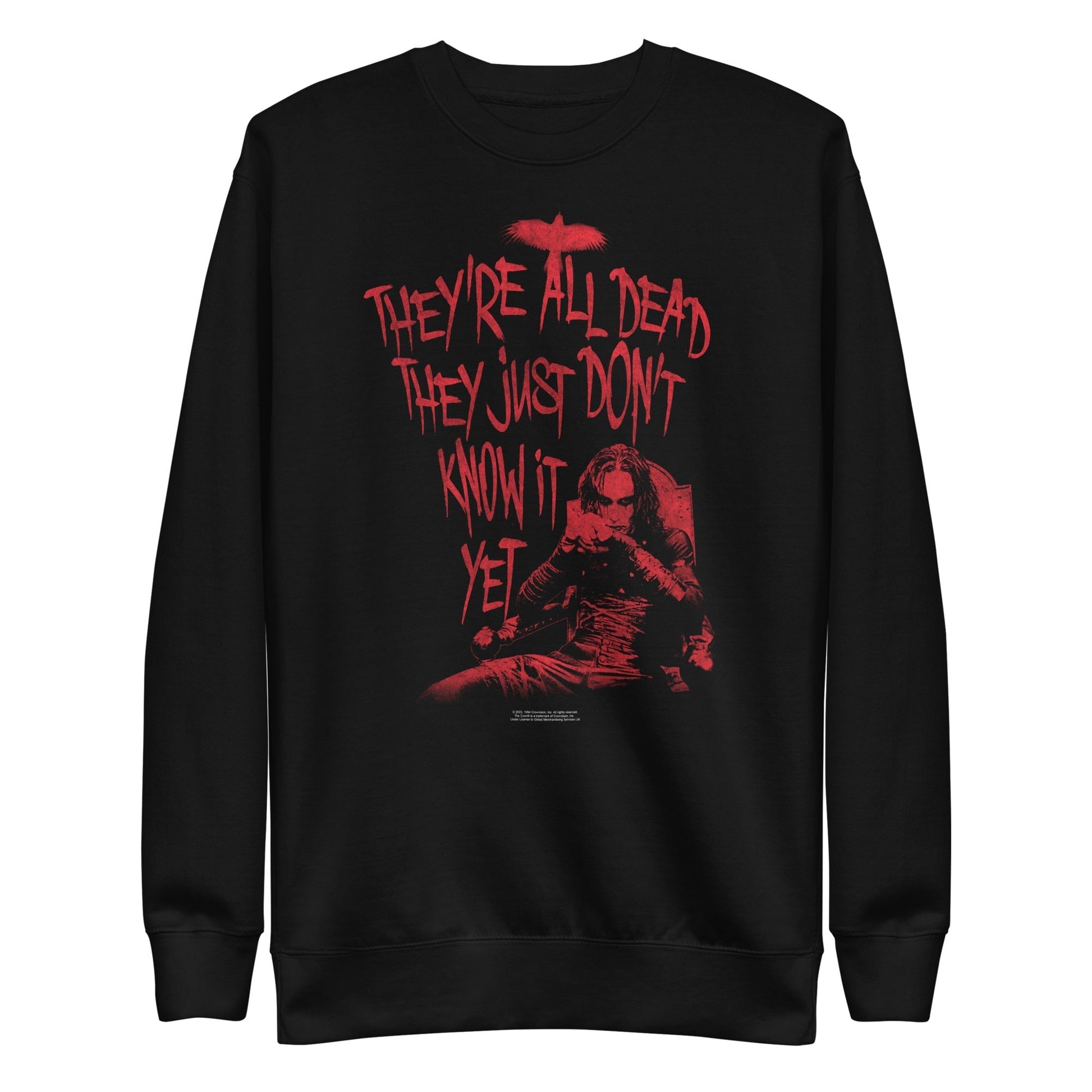 MerchMoment The Crow - Do They Know? Sweatshirt Black