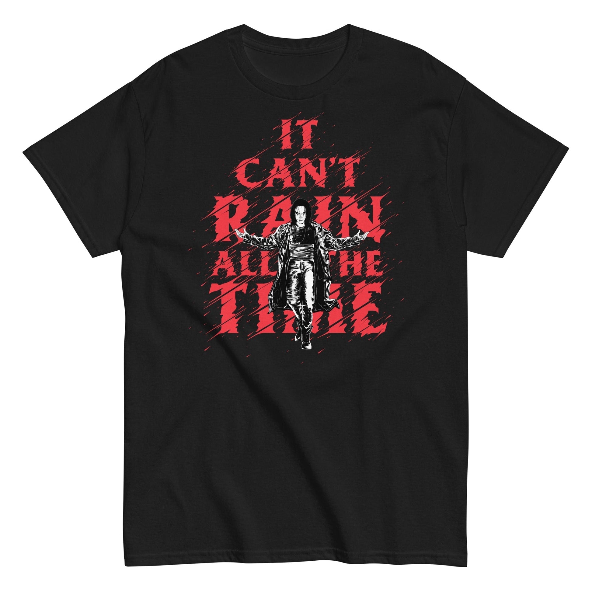MerchMoment The Crow - It Can't Rain All the Time T-Shirt Black