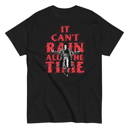 MerchMoment The Crow - It Can't Rain All the Time T-Shirt Black