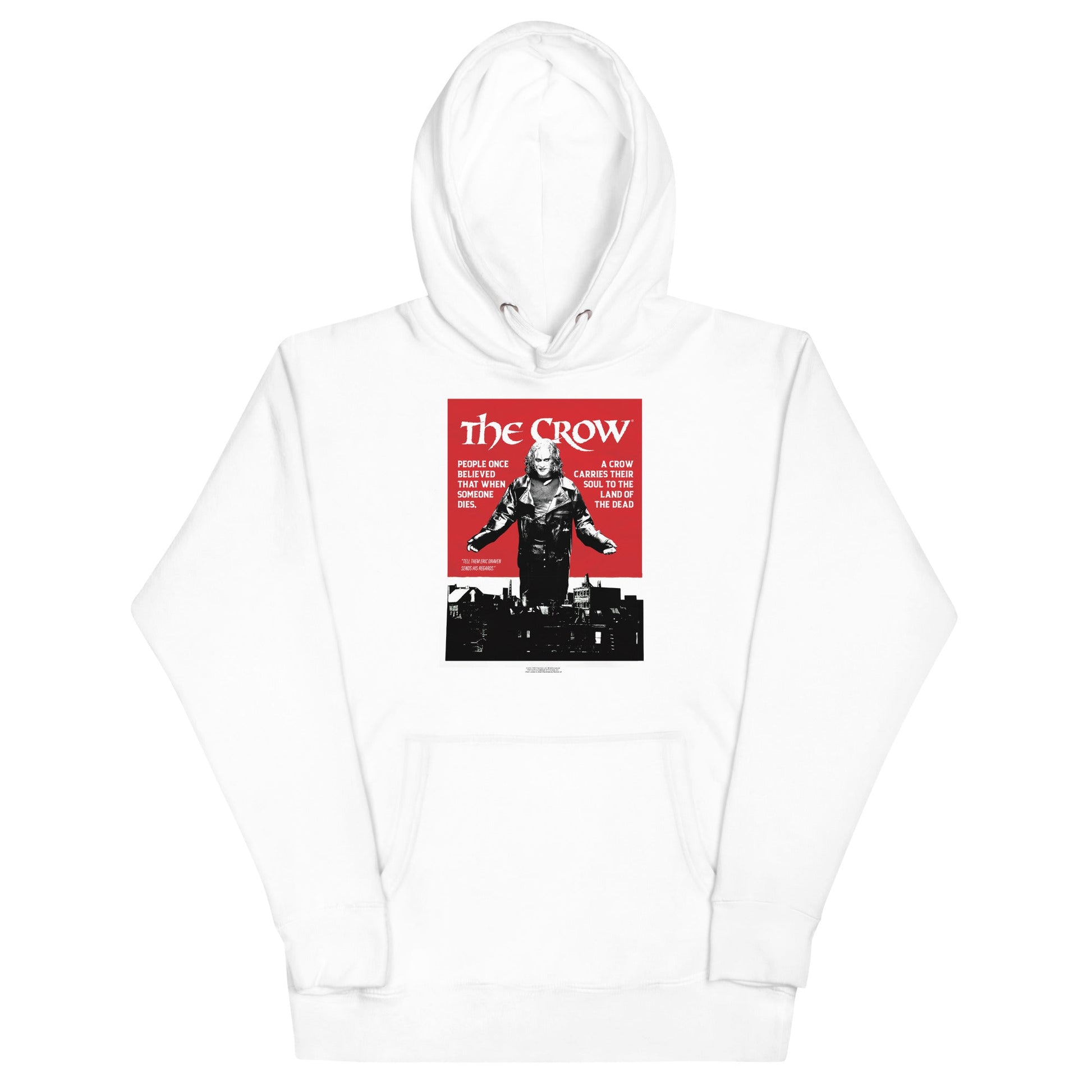 MerchMoment The Crow - Movie Poster Hoodie White