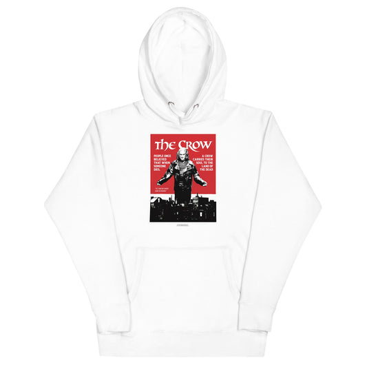 MerchMoment The Crow - Movie Poster Hoodie White