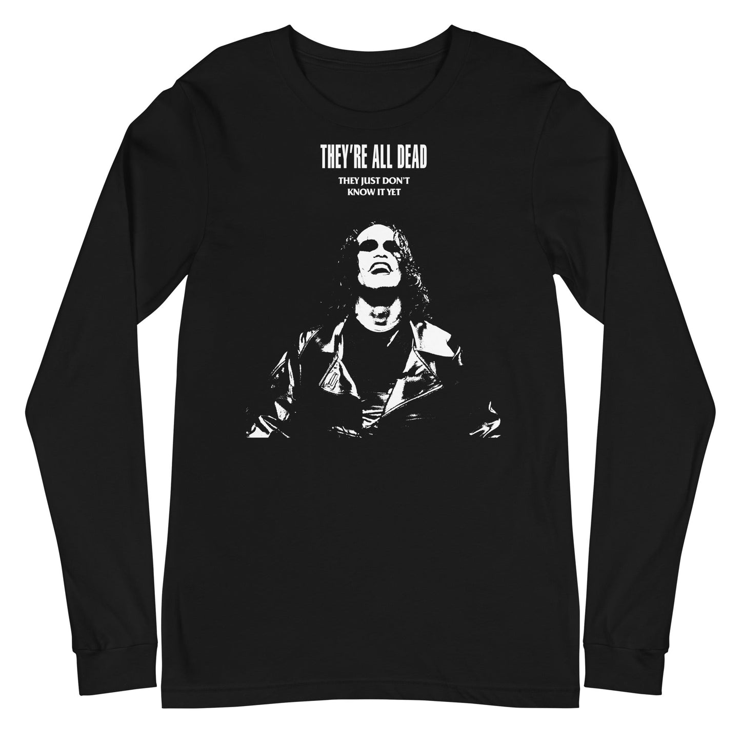 MerchMoment The Crow - They're All Dead Long Sleeve T-Shirt Black