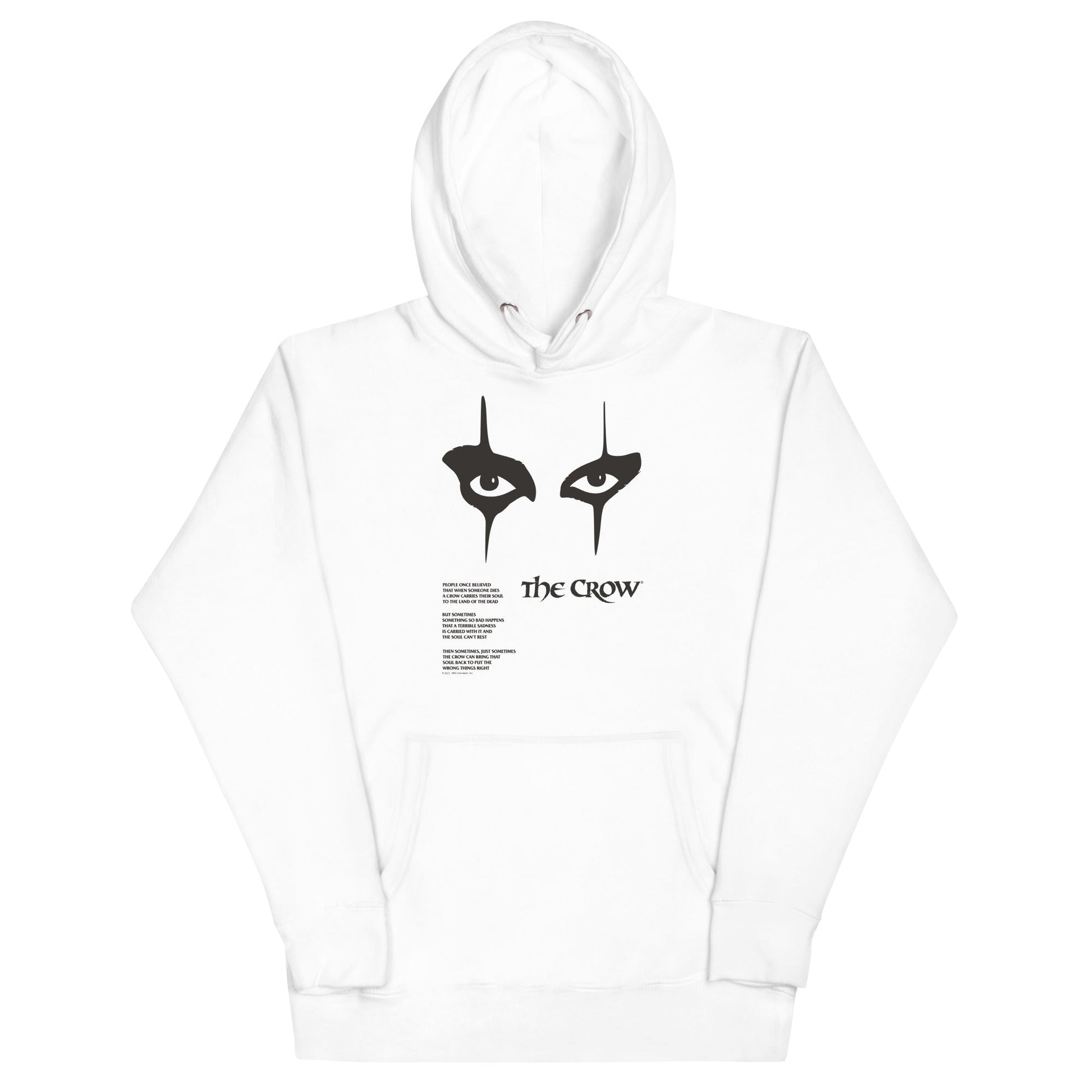 MerchMoment The Crow - Thousand Yard Stare Hoodie White