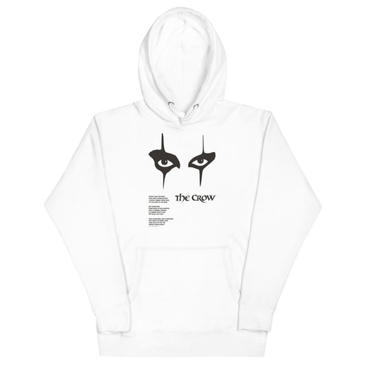 MerchMoment The Crow - Thousand Yard Stare Hoodie White