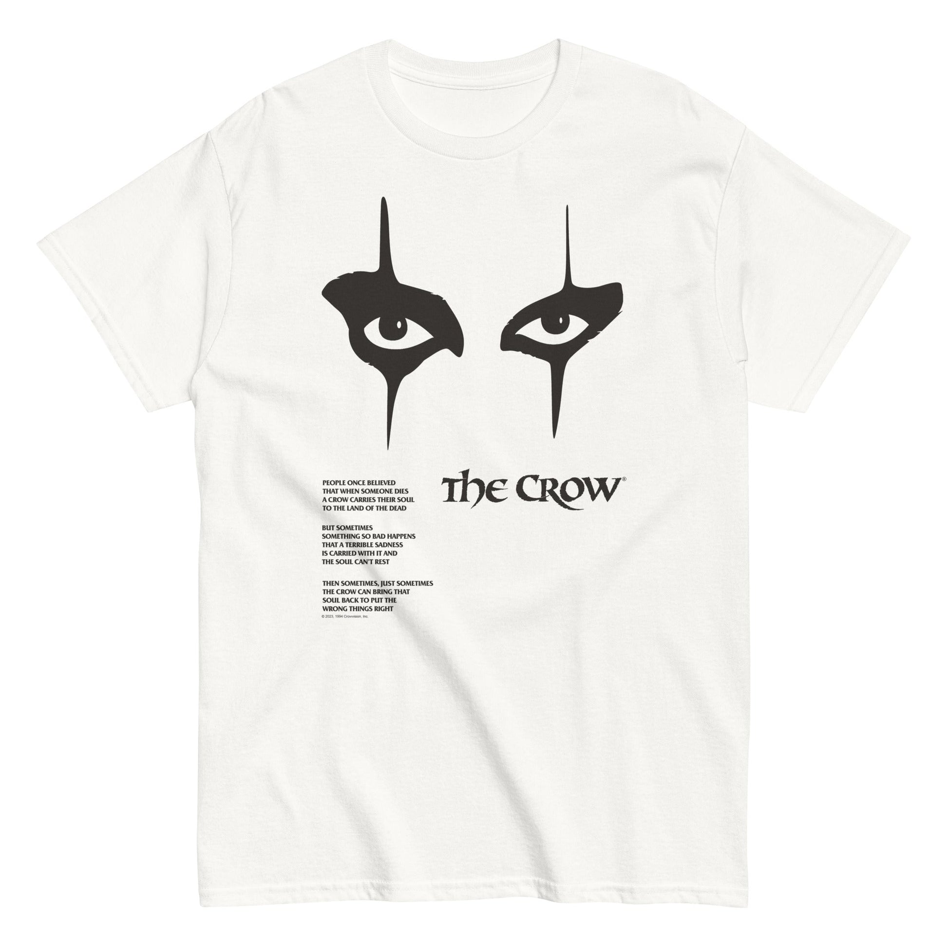 MerchMoment The Crow - Thousand Yard Stare T-Shirt White