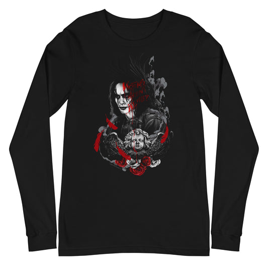 MerchMoment The Crow - Victims Aren't We All? Long Sleeve T-Shirt Black
