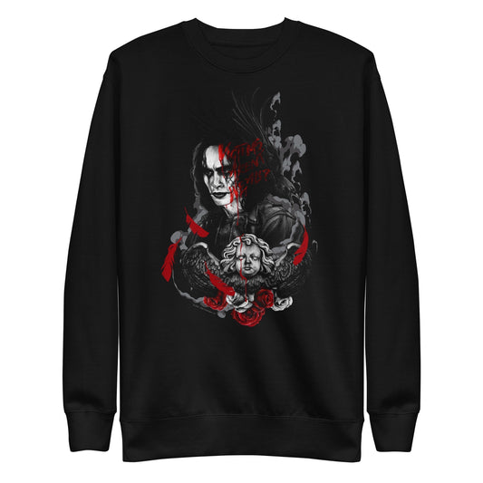 MerchMoment The Crow - Victims Aren't We All? Sweatshirt Black