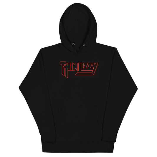 MerchMoment Thin Lizzy - Classic Logo Hoodie Black