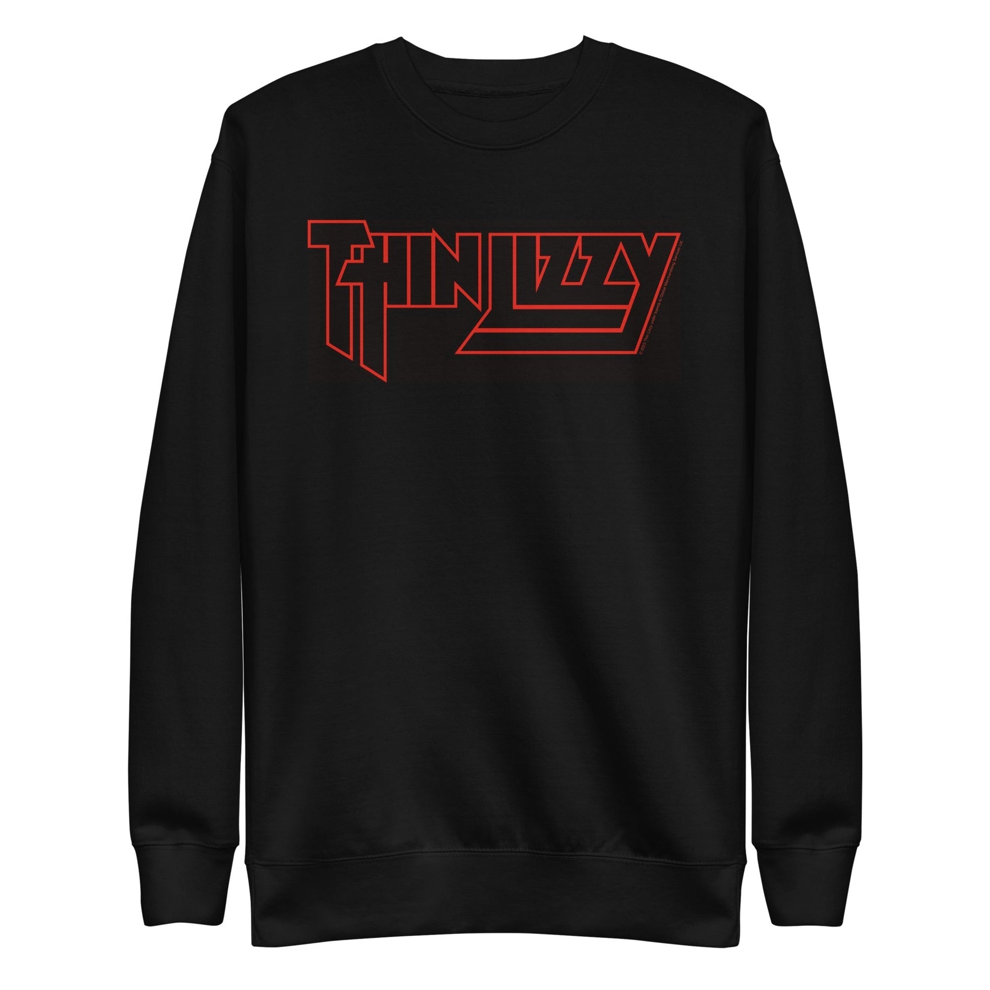 MerchMoment Thin Lizzy - Classic Logo Sweatshirt Black