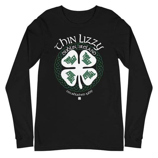 MerchMoment Thin Lizzy - Dublin Long Sleeve T-Shirt Black