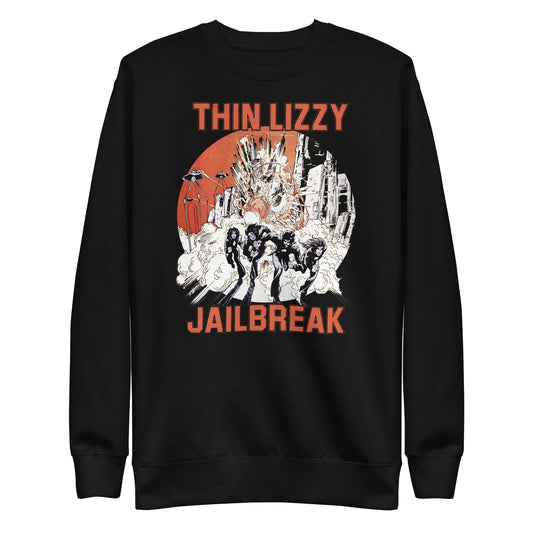 MerchMoment Thin Lizzy - Jailbreak Sweatshirt Black