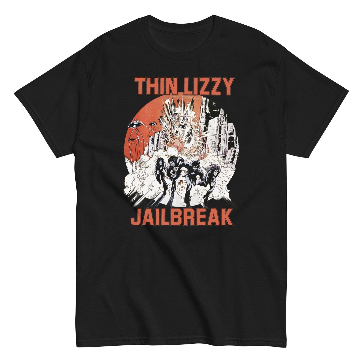 MerchMoment Thin Lizzy - Jailbreak T-Shirt Black