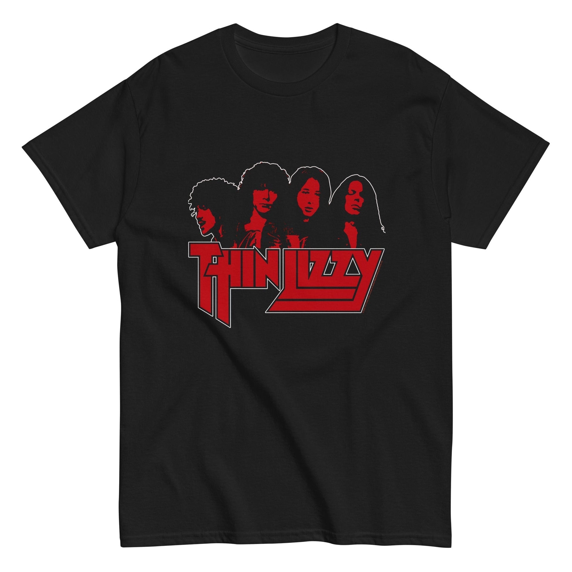 MerchMoment Thin Lizzy - Profile T-Shirt Black
