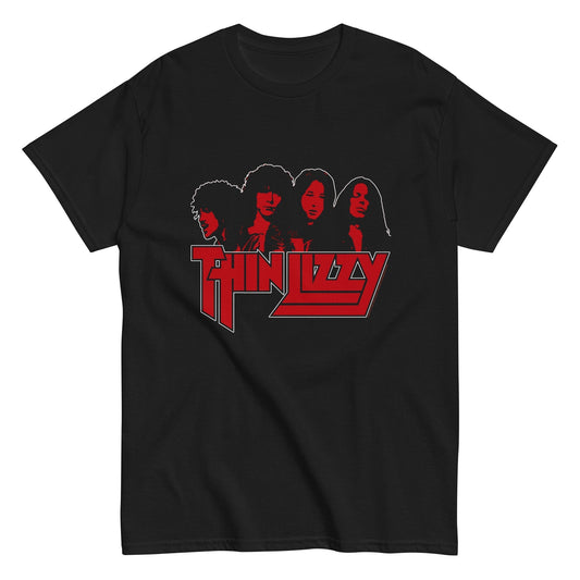 MerchMoment Thin Lizzy - Profile T-Shirt Black