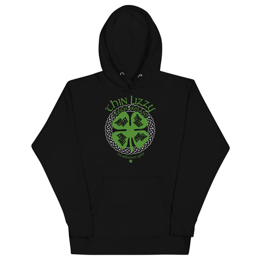 MerchMoment Thin Lizzy - Shamrock Hoodie Black