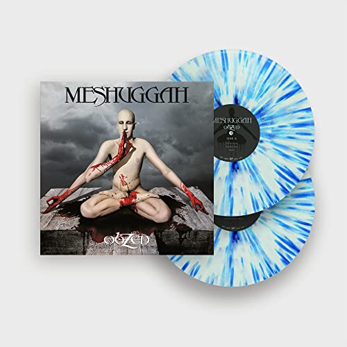 Meshuggah ObZen (White/Splatter Blue Vinyl -15th Anniversary Remastered Edition)