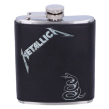 Metallica Black Album Hip Flask 7oz