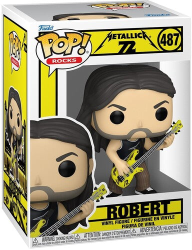 Metallica Funko POP! Rocks: Metallica - Robert (72 Seasons) (Vinyl Figure, Collectible)
