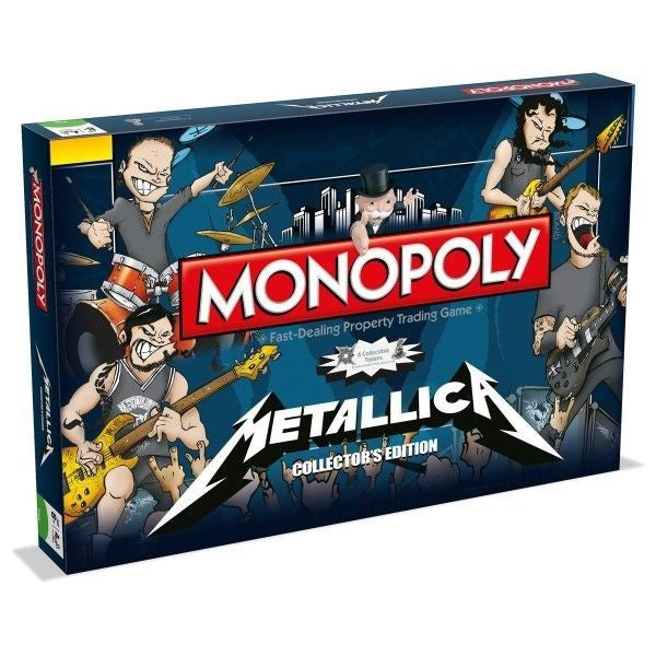 Metallica Metallica Monopoly Board Game