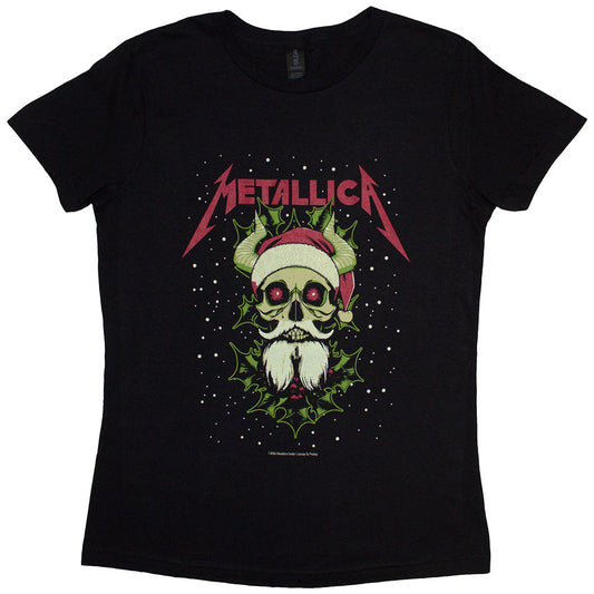 Metallica Santa Horns Black