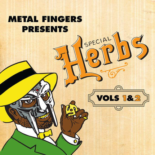 Mf Doom Metal Fingers Presents: Special Herbs Vol. 1 & 2 (Orange Colored Vinyl) (2 Lp's)