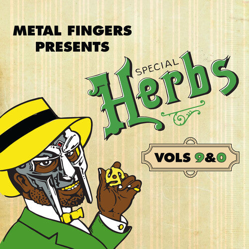 Mf Doom Metal Fingers Presents: Special Herbs Vol. 9 & 0 (Limited Edition, Green Colored Vinyl) (2 Lp's)