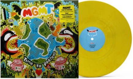 Mgmt Time To Pretend (Banana Yellow Colored Vinyl, Extended Play)