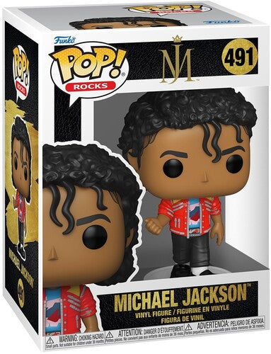 Michael Jackson Funko POP! Rocks: Michael Jackson - Beat It (Vinyl Figure, Collectible)