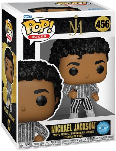 Michael Jackson Funko POP! Rocks: Michael Jackson - (Glitter) (Vinyl Figure, Collectible)