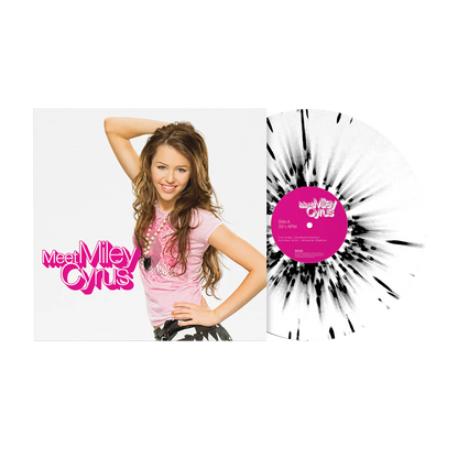 Miley Cyrus Meet Miley Cyrus (Limited Edition, White/ Black Splatter Colored Vinyl)