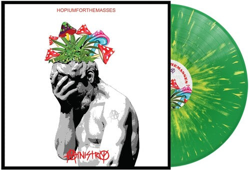 MINISTRY Hopiumforthemasses - Green & Yellow Splatter (Colored Vinyl, Green, Yellow, Splatter)