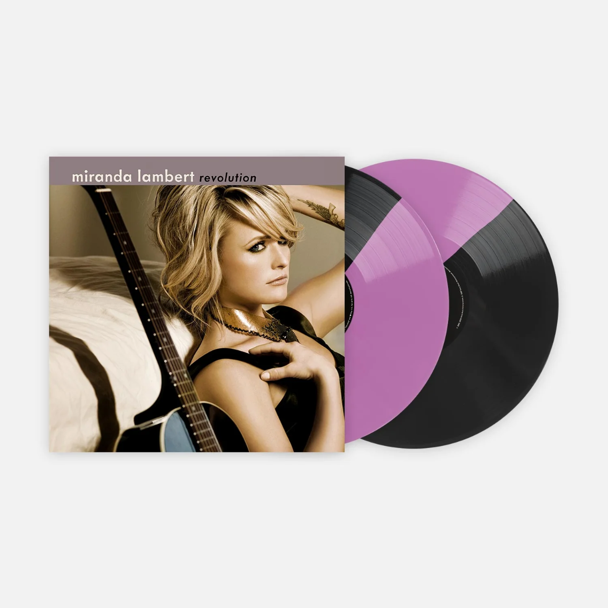 Miranda Lambert Revolution (Limited Edition, Black & Mauve Colored Vinyl) (2 Lp)